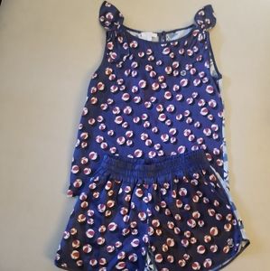 Gucci Kids 2 pieces top and short umbrella design